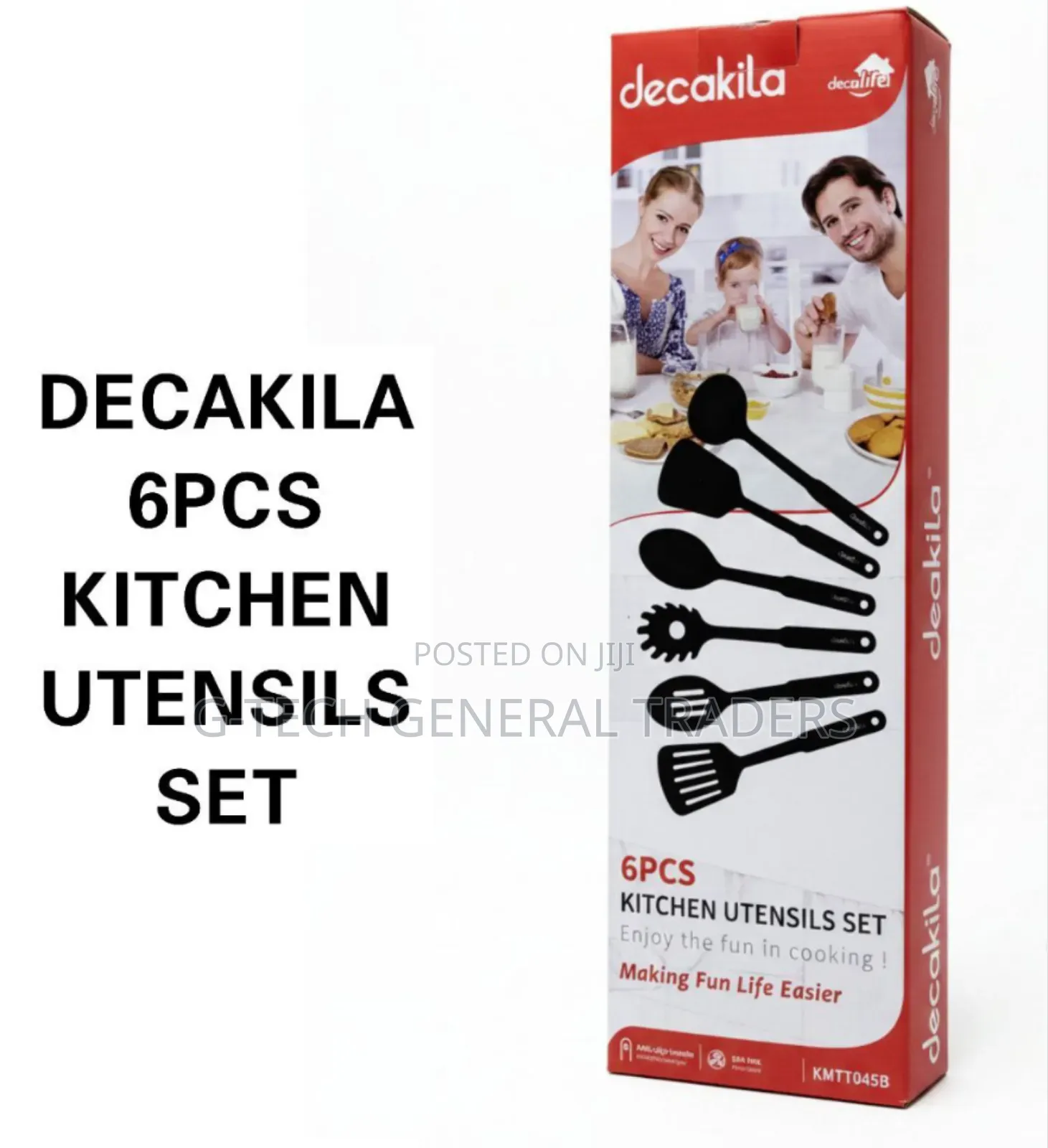 Decakila 6pcs Utensils Set