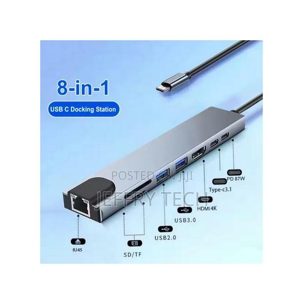 8-in-1 Usb-C Multifunction Hub Adapter - main view