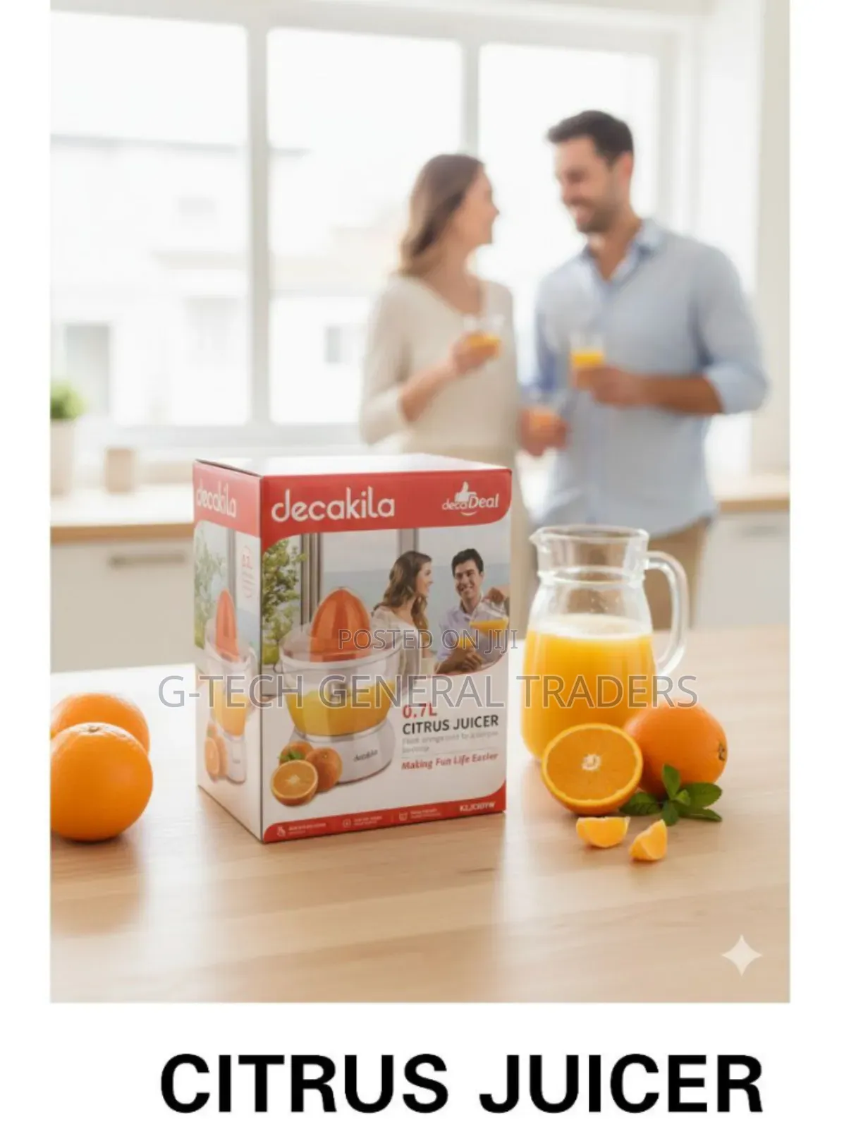 Decakila 0.7l Citrus Juice Extractor