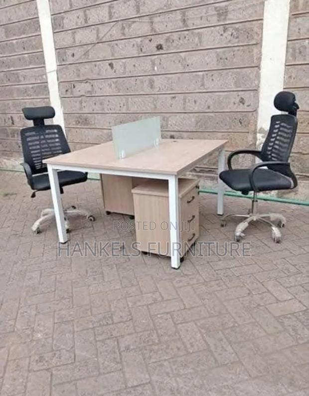 2-Way Office Workstation – Perfect for Team Duo