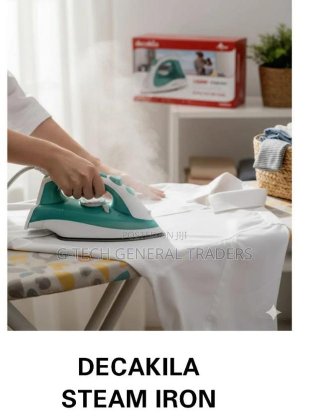 Decakila Heavy Duty Steam Iron For Both Home And Commercial Use