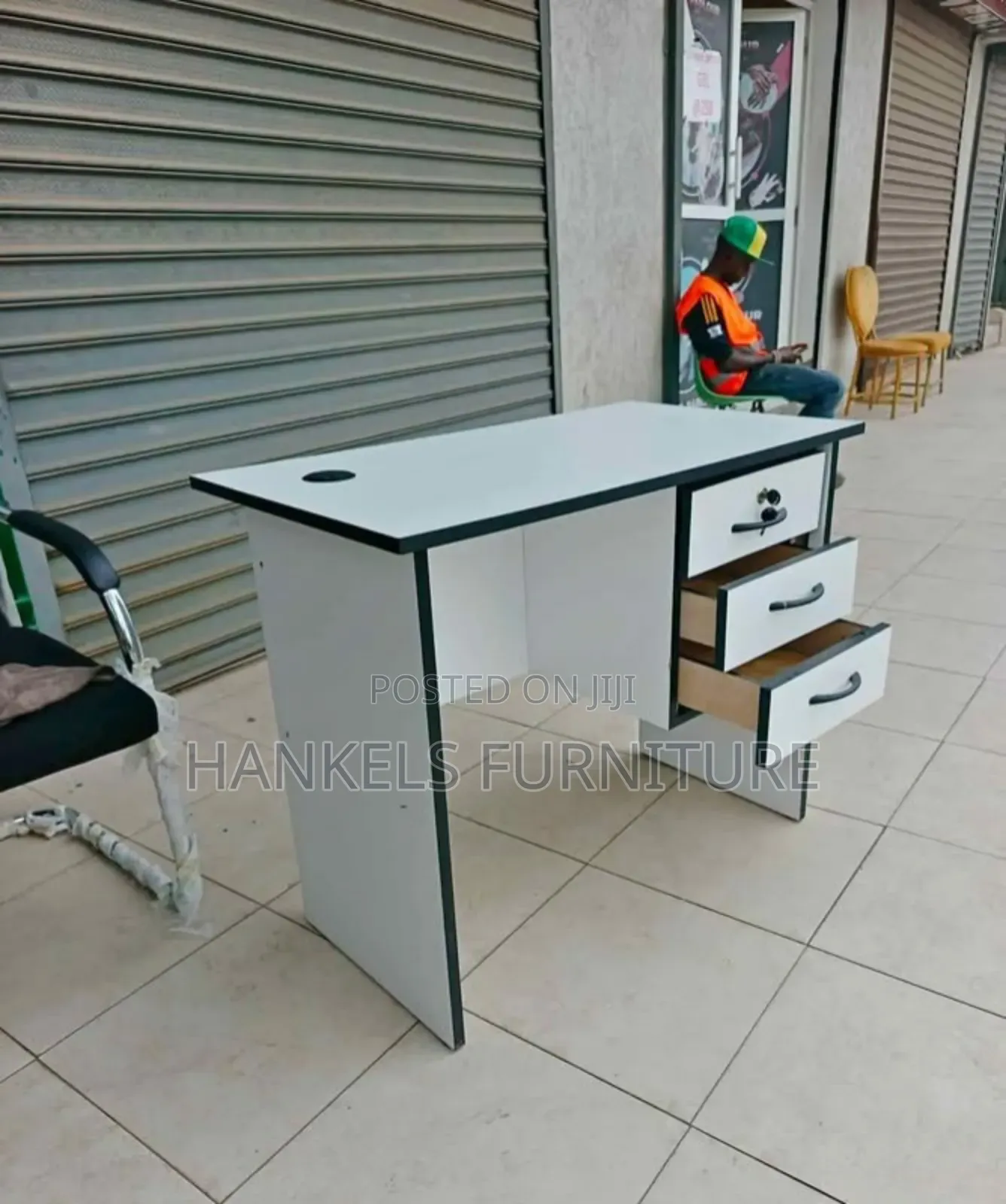 Spacious Office Desk With Clean Professional Finish