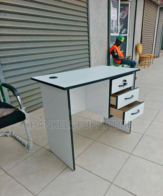 Spacious Office Desk With Clean Professional Finish - main view