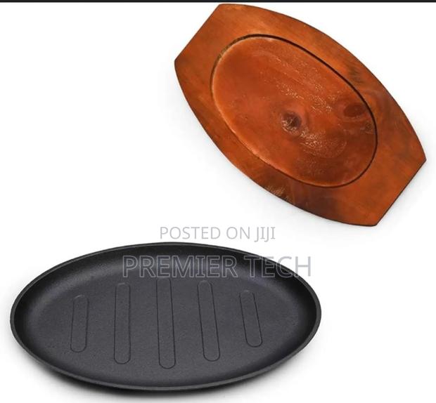 Cast Iron Hot Sizzling Plate - main view
