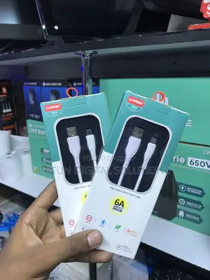 U-winn Usb A To C 6a Cable - Fast Charge Data Sync