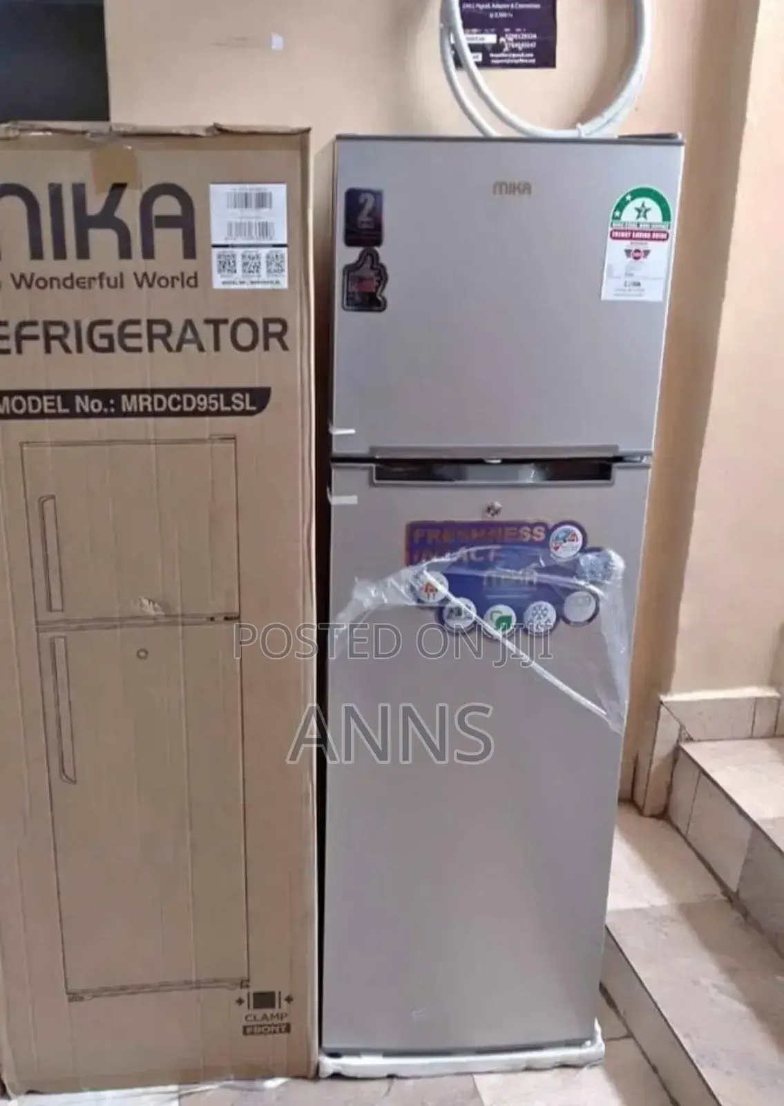 Mika 168l With Top Mounted Freezer