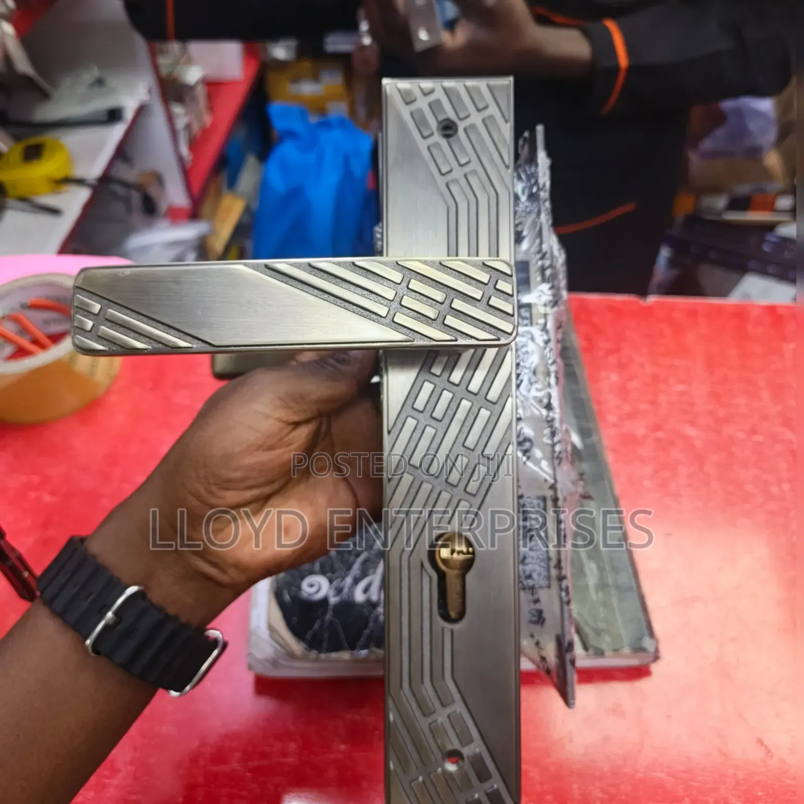 Steel Cylinder Door Lock