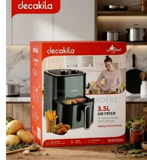 Decakila 3.5l Manual Oil Free Air Fryer