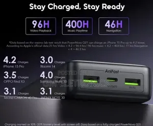 Original 20000mah 22.5w Fast Charge Portable Power Bank- Opb-7200q .