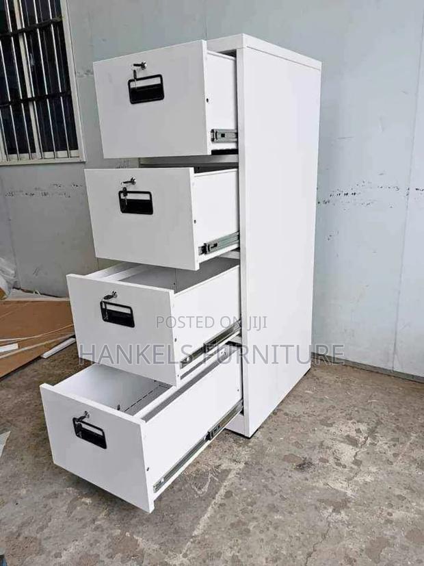 Central Lock 4-Drawer Filing Unit – Smooth Secure - main view