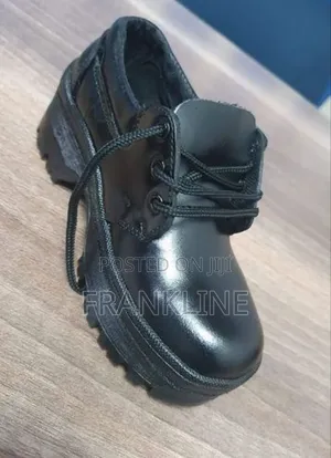 Premium Black Leather School Shoes – Durable And Comfortable