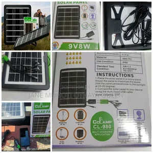 Cclamp Cl-980 9v 8w Portable Solar Panels