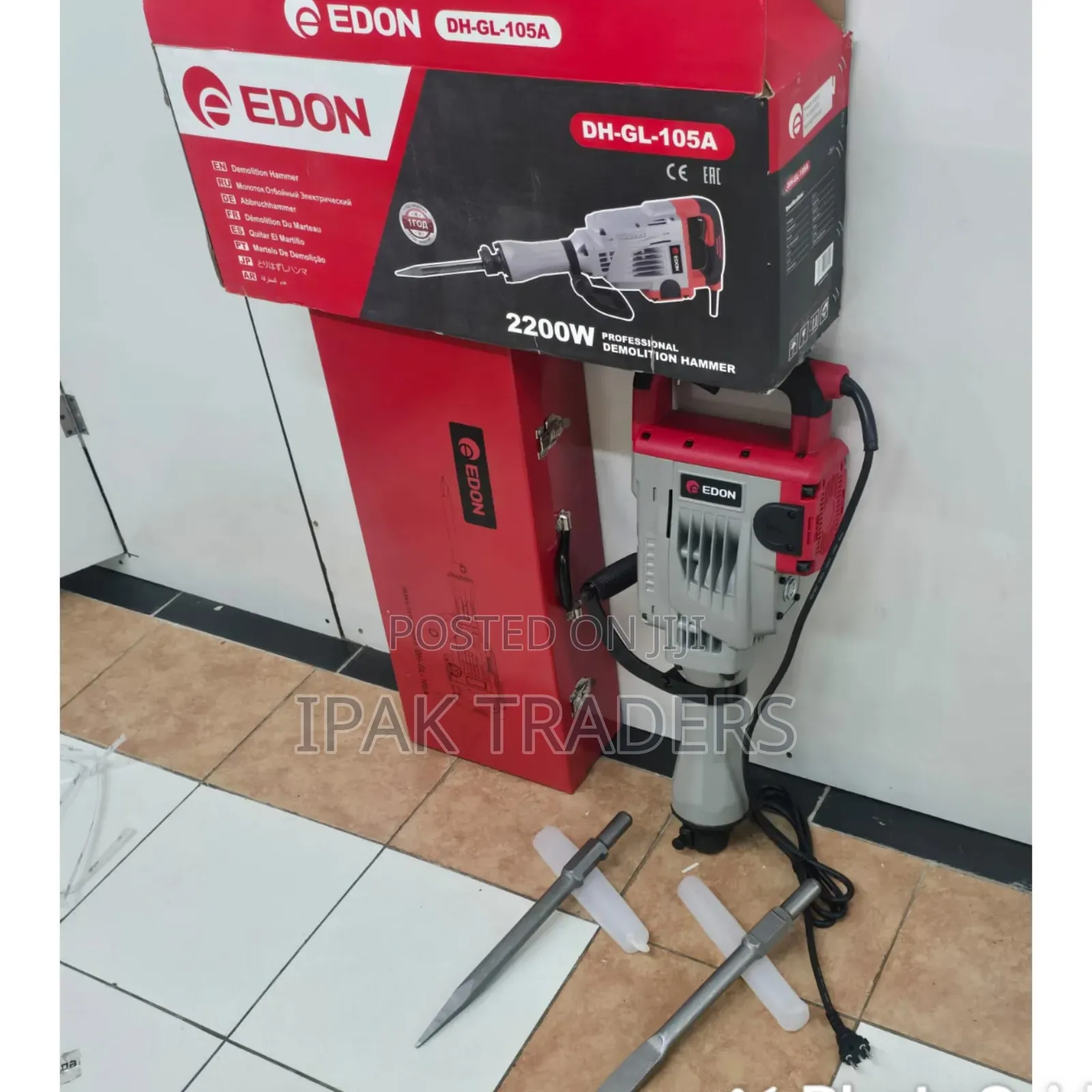 Edon 2200w Original Demolisher
19kg Weight Extensive Work(Commercial )