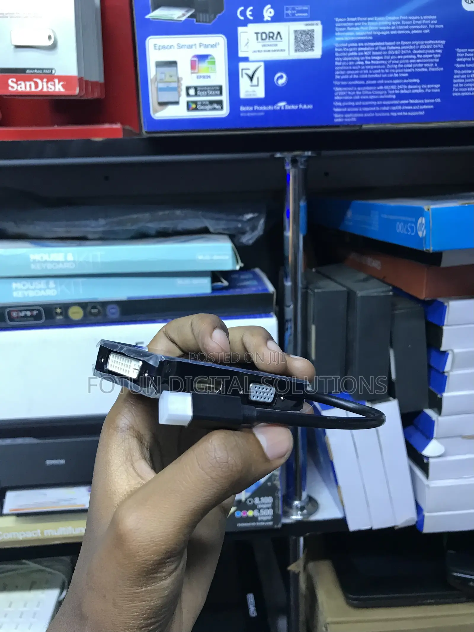 Thunderbolt 3-in-1 Adapter - For Dvi, Hdmi, Vga Displays
