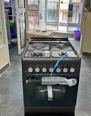 Black Mika 58 by 58 Free Standing Cooker (D-67)