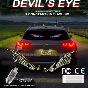 Demon Eyes Car Lights