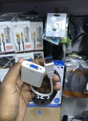 Usb Vga Adapter Cable - Legacy Monitor Support for Office
