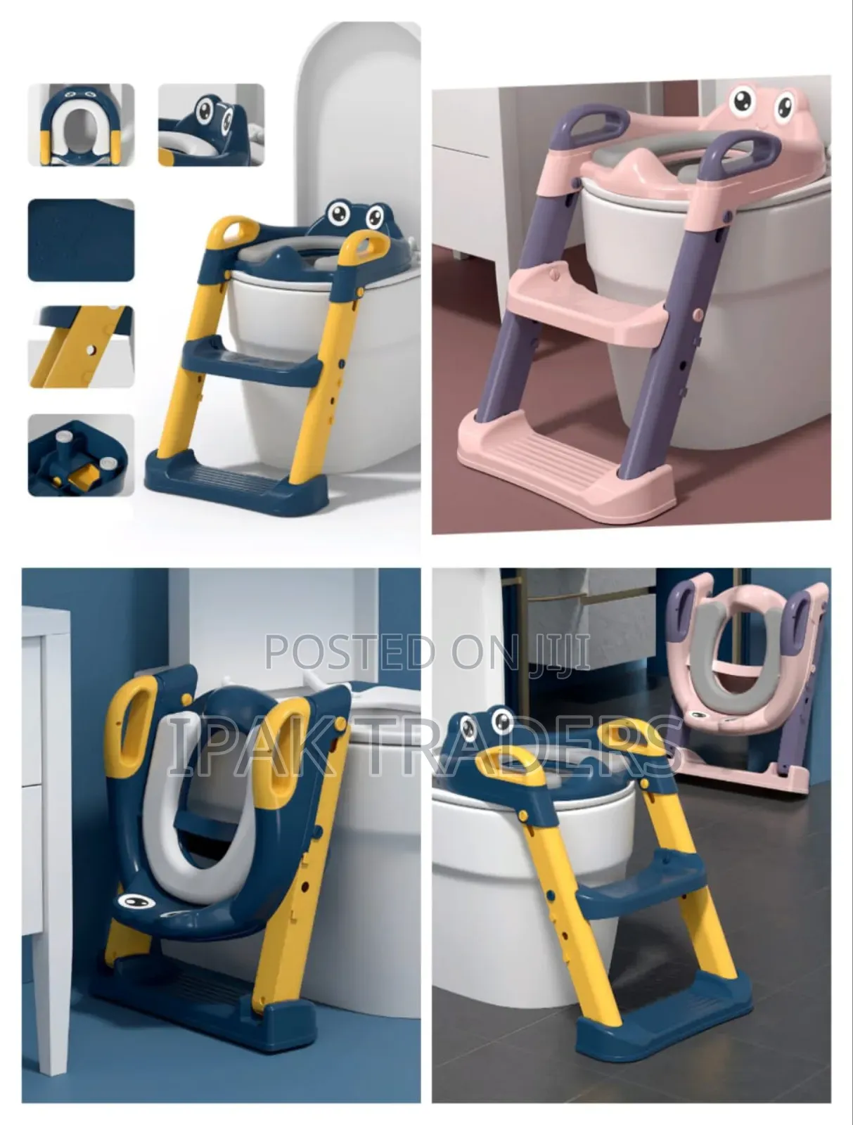 *Kids Training Toilet Ladder Seat