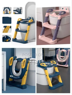 *Kids Training Toilet Ladder Seat