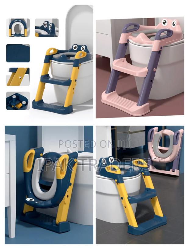 *Kids Training Toilet Ladder Seat