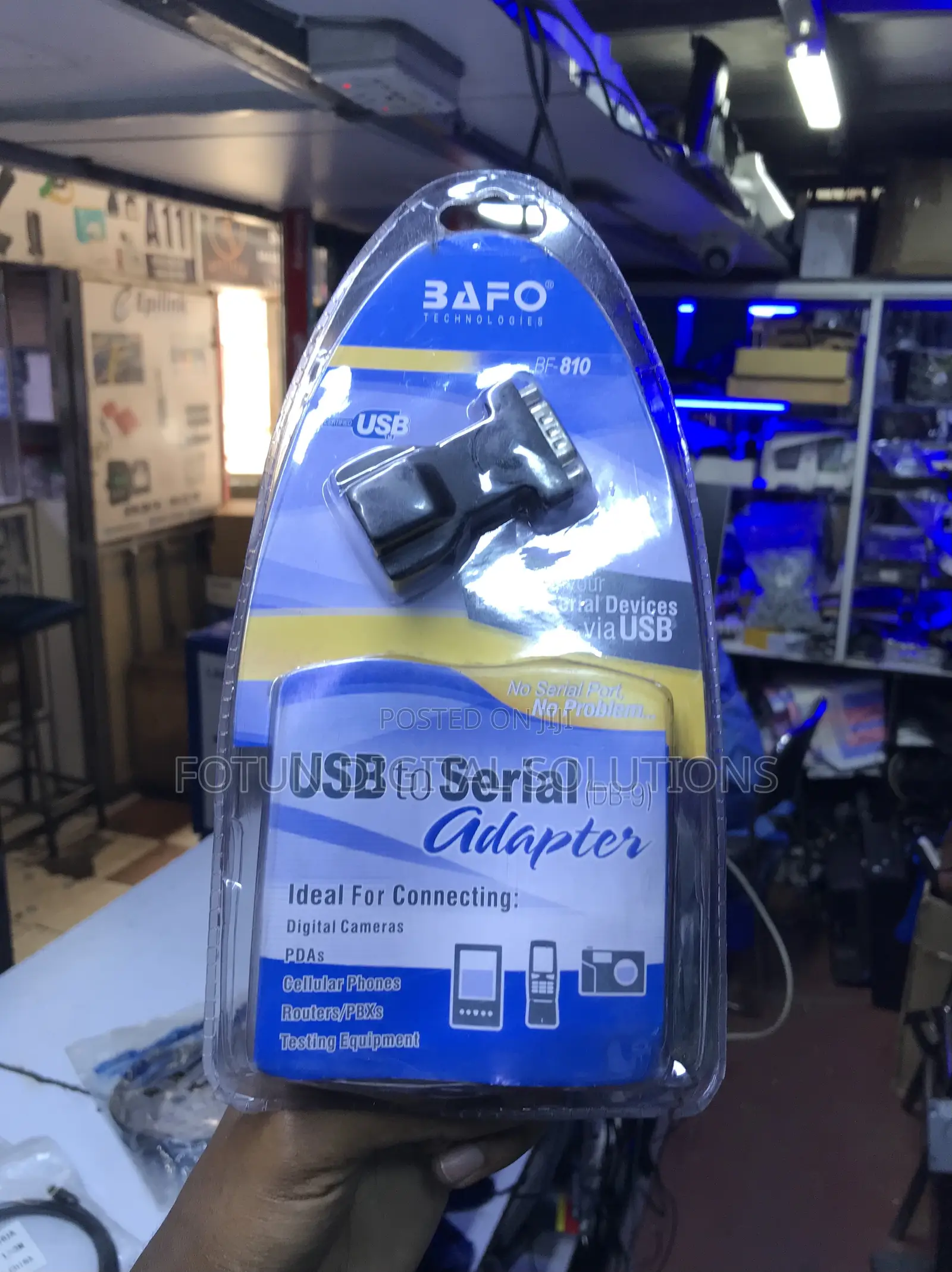 Usb to Serial Db-9 Adapter - Revive Old Cameras, Phones Pdas