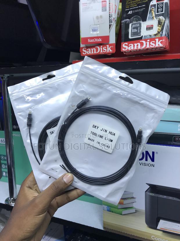 3m Optical Cable - Toslink Digital Audio for Home Theater