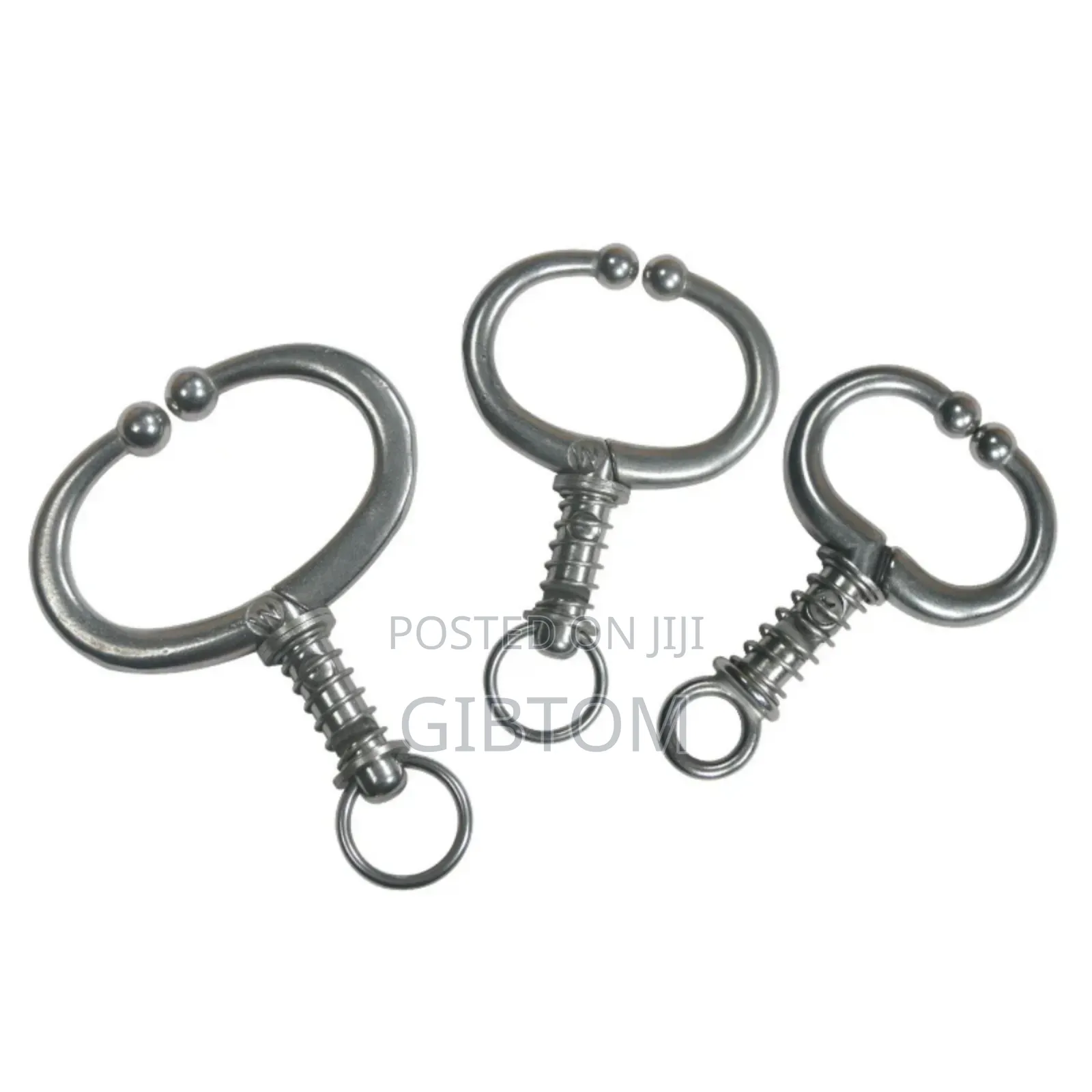 Bull/Cow Nose Lead Stainless Steel Nose Lead Ring.