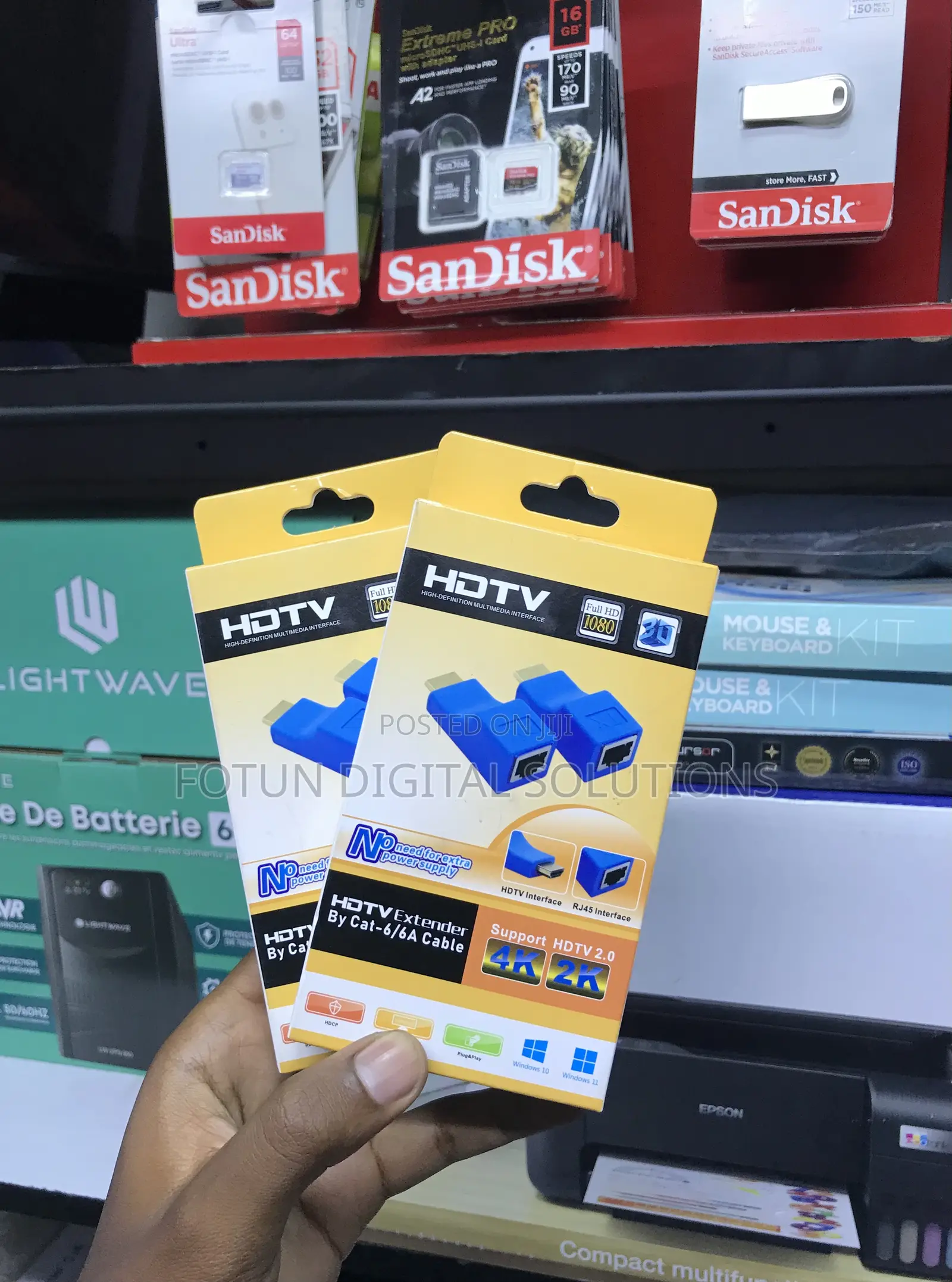 HDTV Extender via Cat6/6a - Extend Hdmi Up to 50m