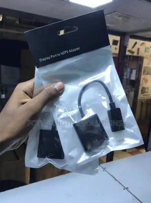 Universal Displayport to HDTV Adapter - Works With Mac Pc