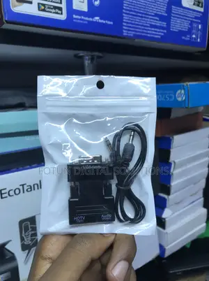 Hdmi to Vga + Audio Adapter - For Dual Display Sound