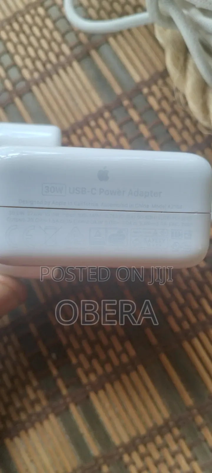 Original (From Apple) Magsafe 2 Macbook Power Adapter + Cable