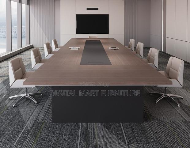 Brown 3.2 Meter Conference Table - thumbnail 4