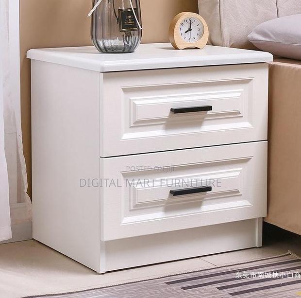 White 2 Drawer Wardrobe Storage Cabinet - thumbnail 4