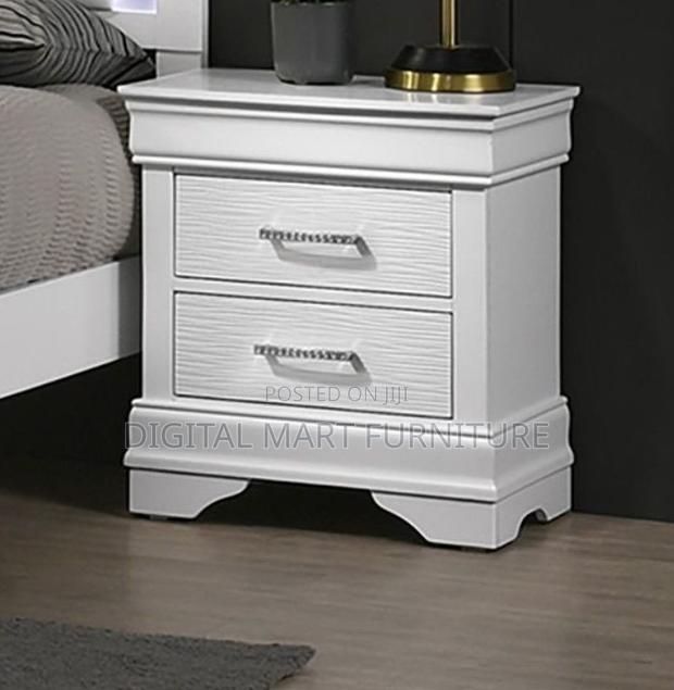 White 2 Drawer Wardrobe Storage Cabinet - thumbnail 5