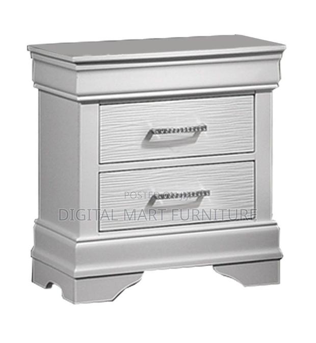 White 2 Drawer Wardrobe Storage Cabinet - thumbnail 7