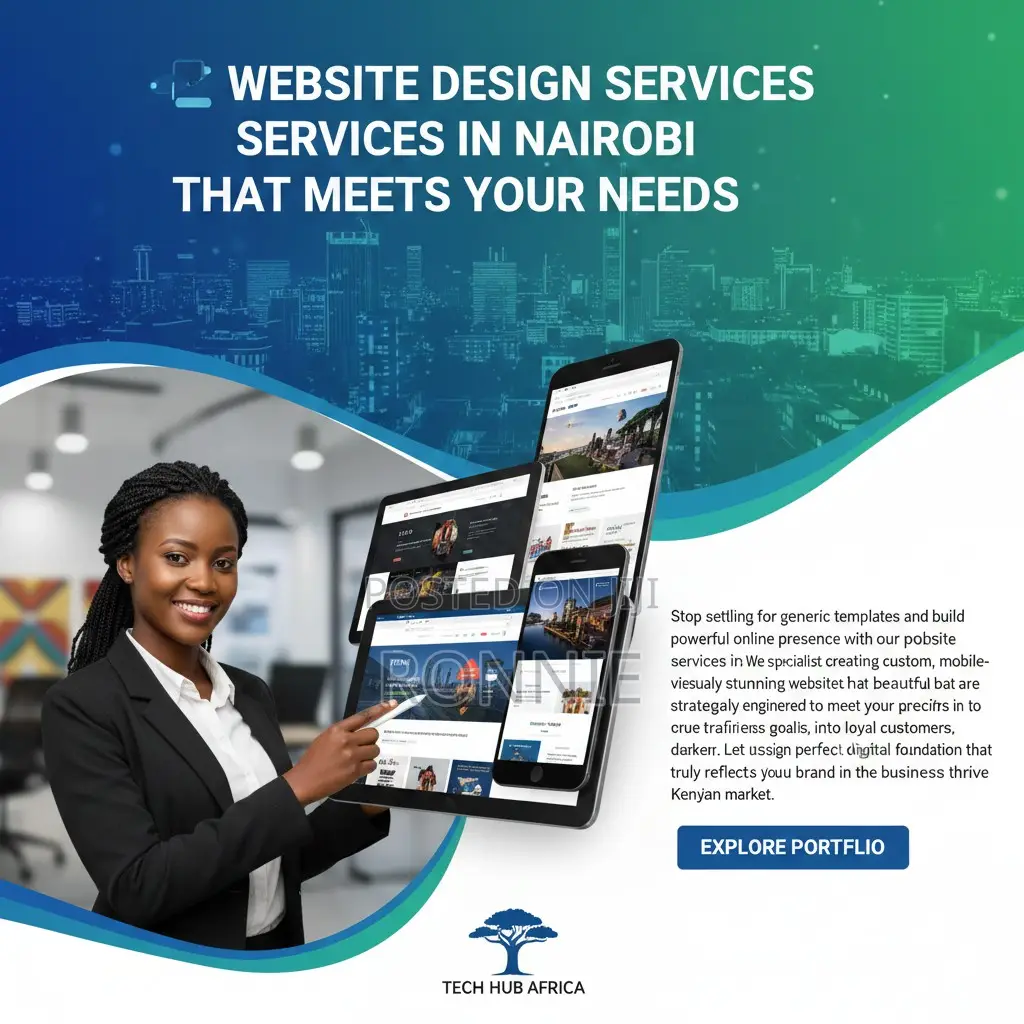 Website Design Services in Nairobi That Meets Your Needs