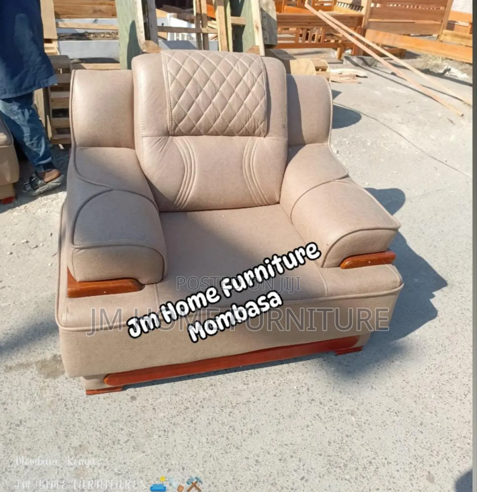 SGR Sofa 5 Seator With Spring Cushions