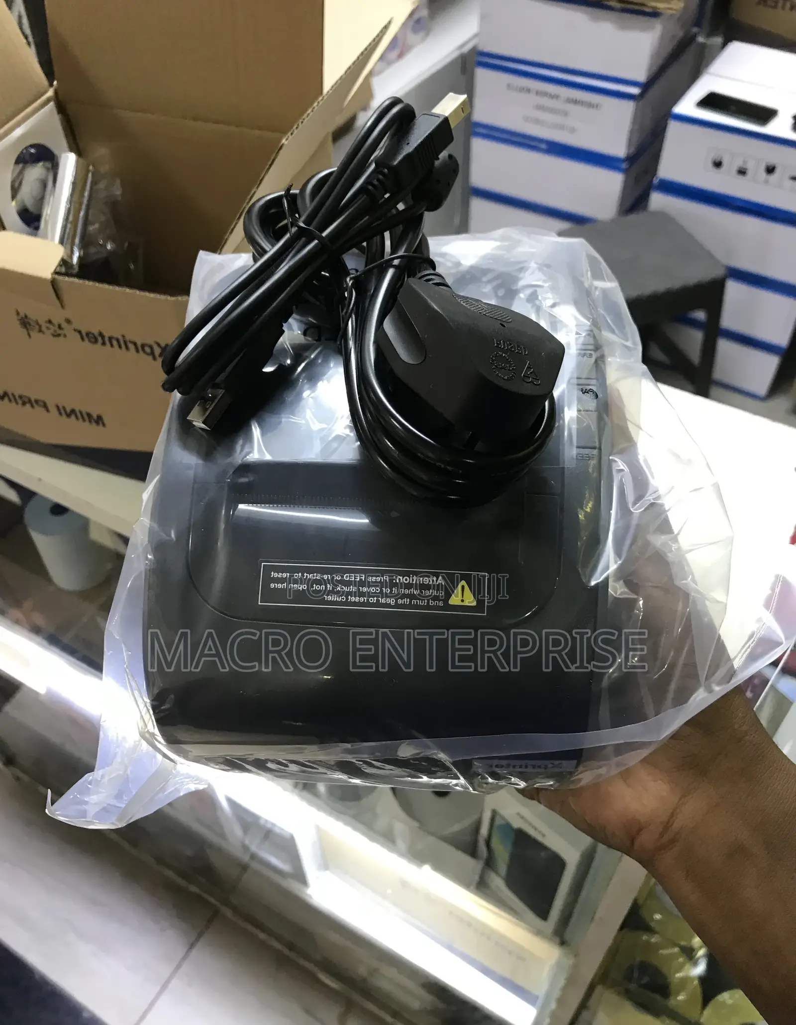 Usb Mini Printer – Thermal Receipt Printer For Retail Shops
