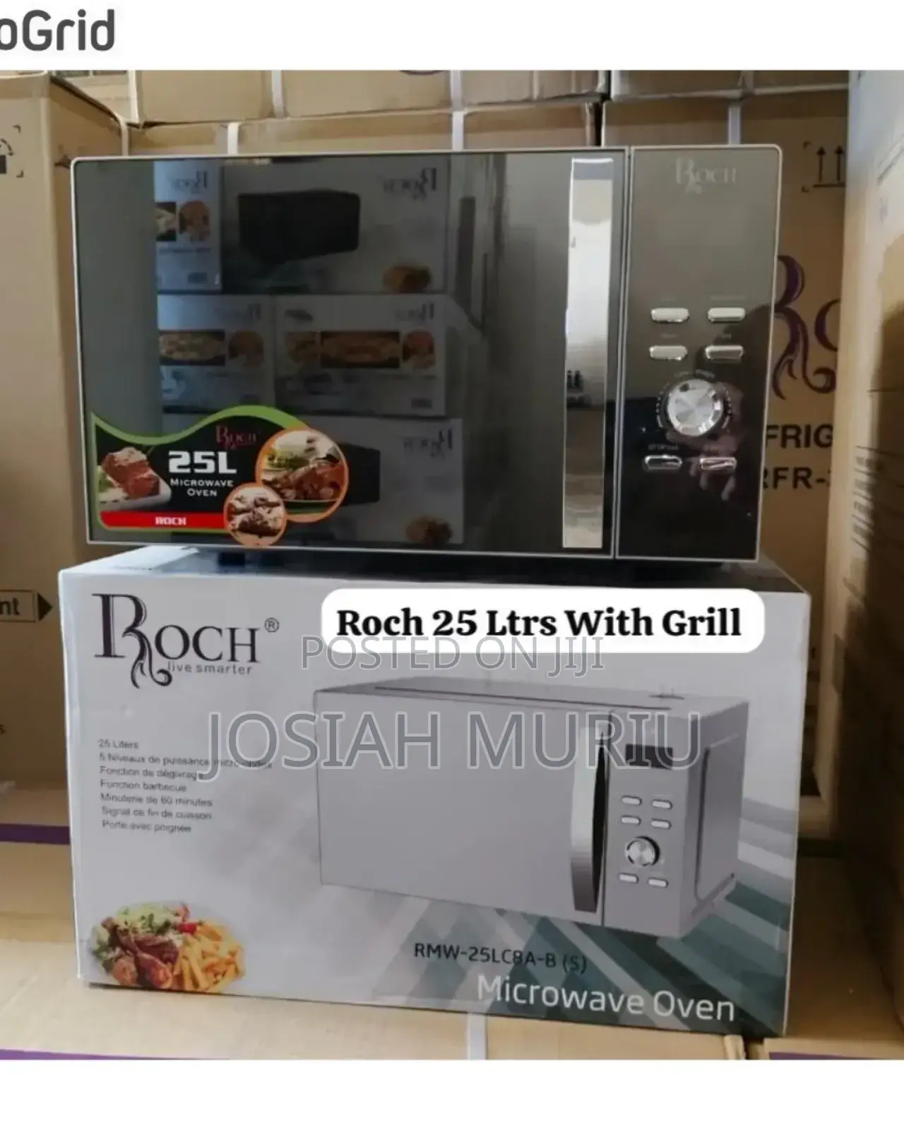 Roch 25l Microwave With Grill Feature – Top Performance
