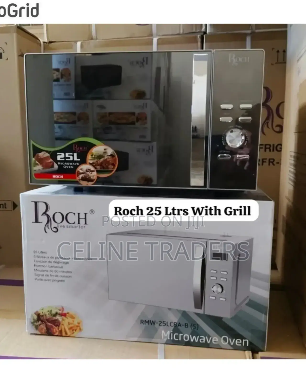 Roch 25l Microwave With Grill Feature – Top Performance