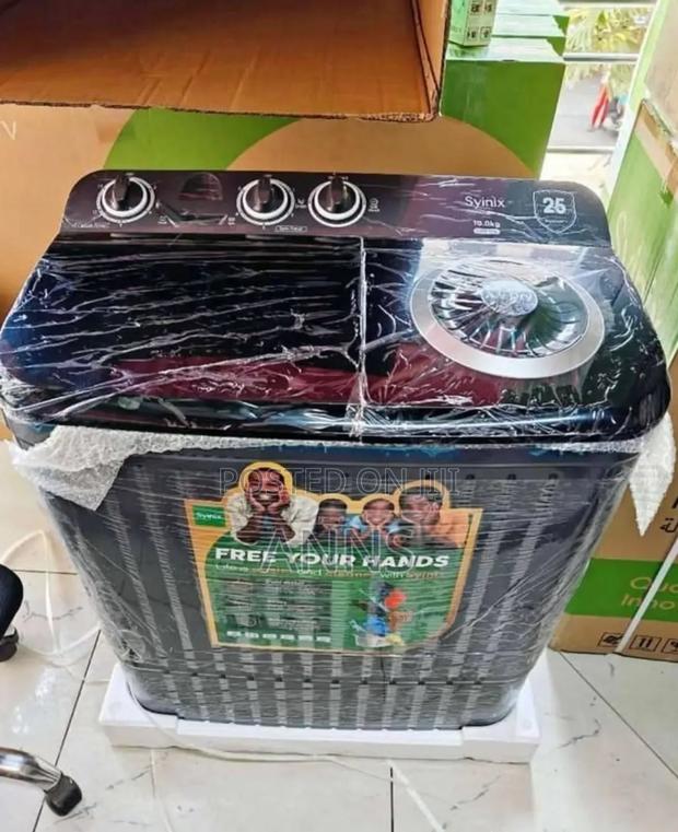 Brand New 10 KGS Syinix Washing Machine - main view