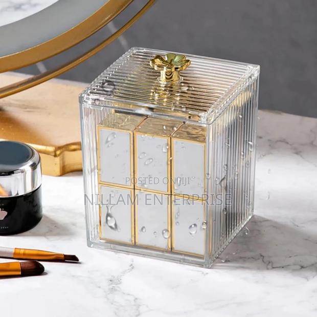 Multifunction Makeup Cotton Pad Storage Box - main view