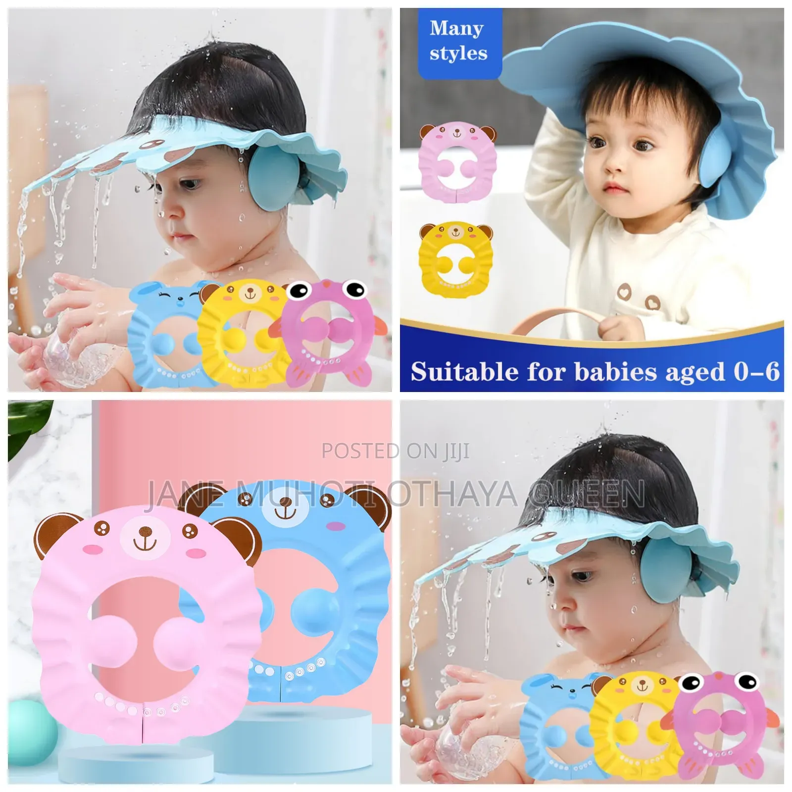 Kids Bathing Shower Cap