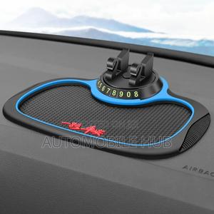 Non-Slip Car Dashboard Mat With 360° Rotating Phone Holder - main view