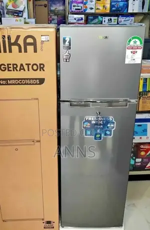 Freshness Mika 168 L Double Door Fridge