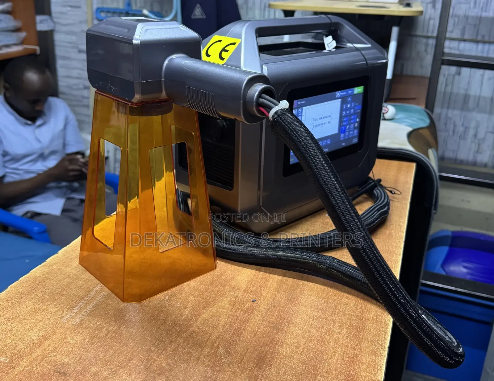 20w Pulsed Fiber Laser Marking Machine