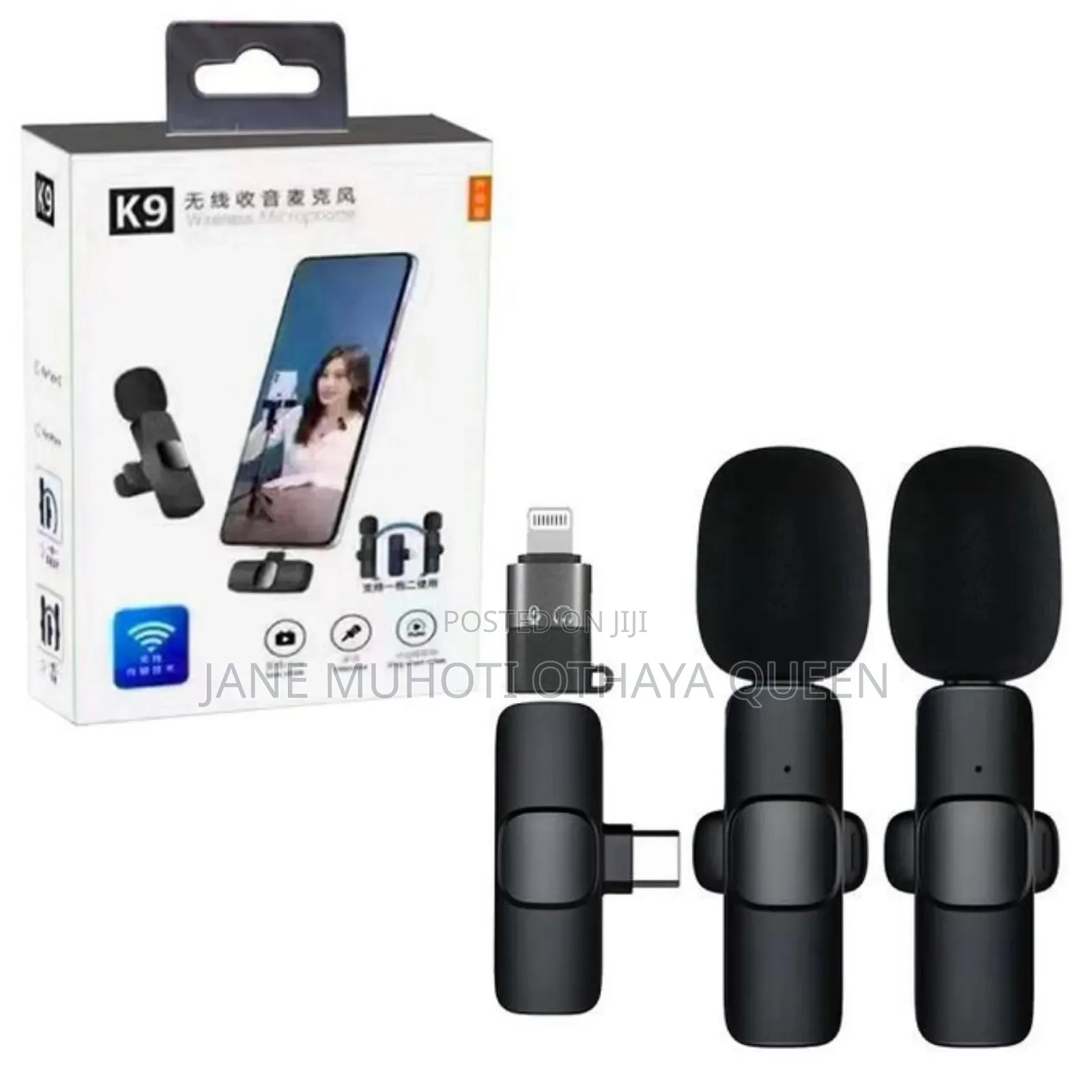 * Wireless Stereo Lavalier Microphone Wireless Lavalier Microphone