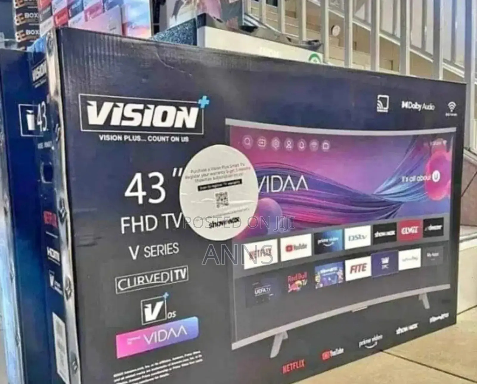 Vision 43 Inch Frameless Vidaa 43 Inch