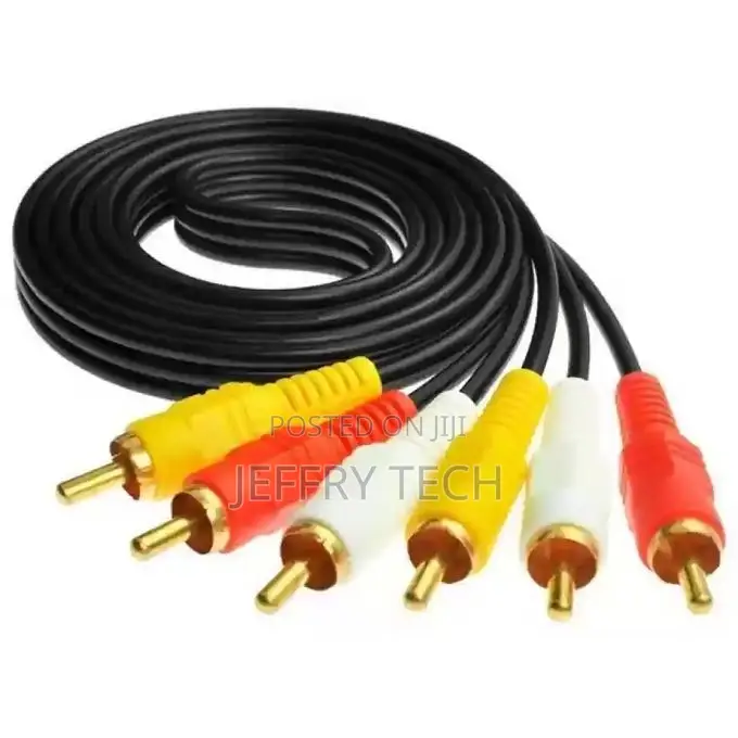 Cap Cable 3 Rca Male to 3 Rca Male 5 Meters