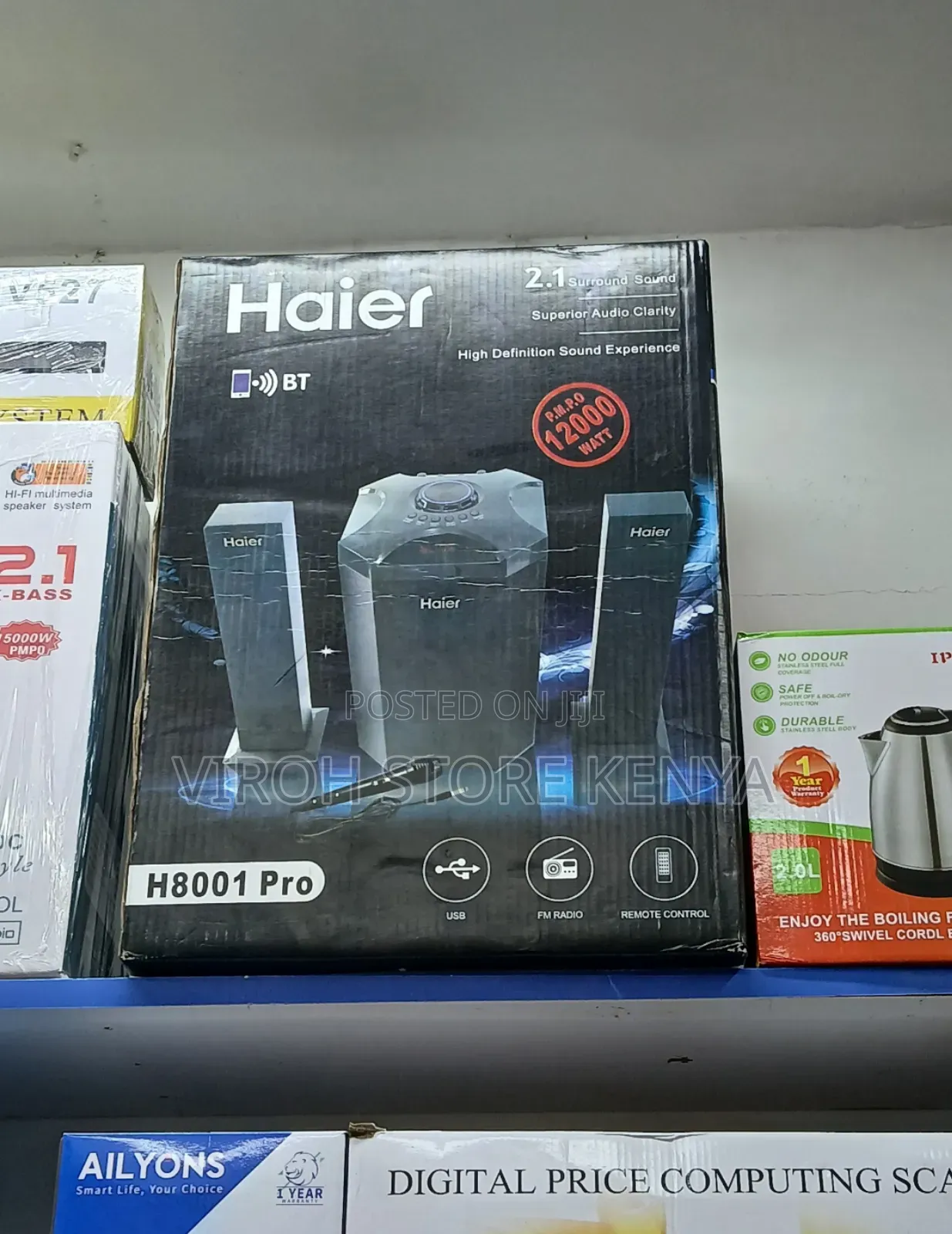 Haier Mtungi Woofer 2.1ch Ac/Dc Home Music System